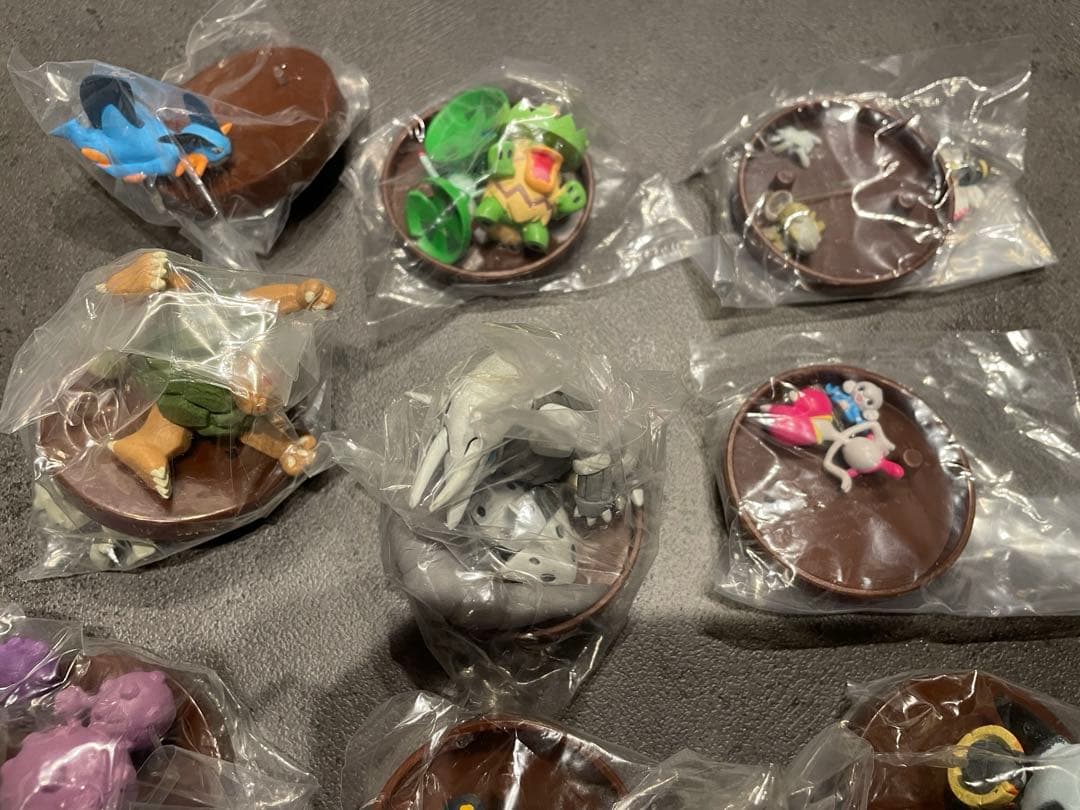 ポケットモンスター　フィギュア　9体セット　立体ポケモン図鑑第3集コンプリート