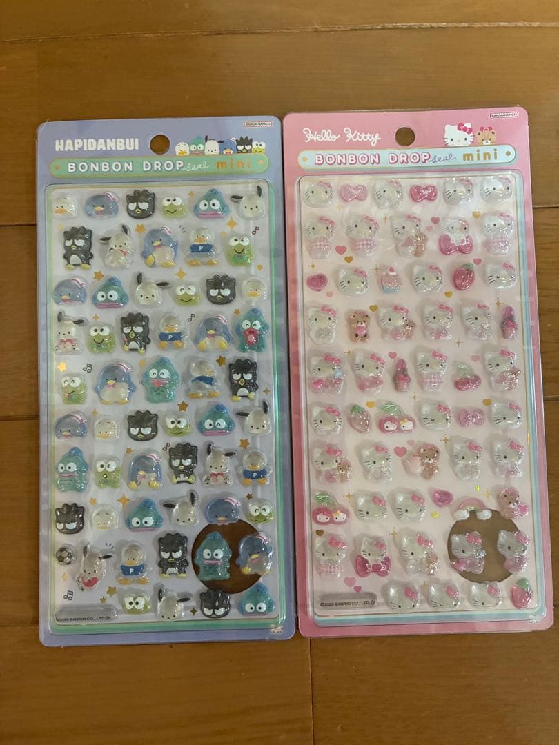 サンリオボンボンドロップシールミニ 8枚セット新品未開封