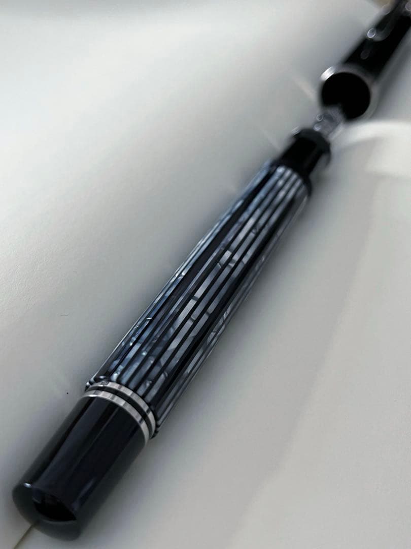 ペリカンM605 トータスシェルブラック EF 万年筆　値下げ不可