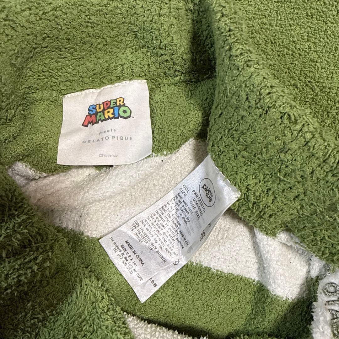 スーパーマリオ ルイージ ルームウェア　ジェラピケ