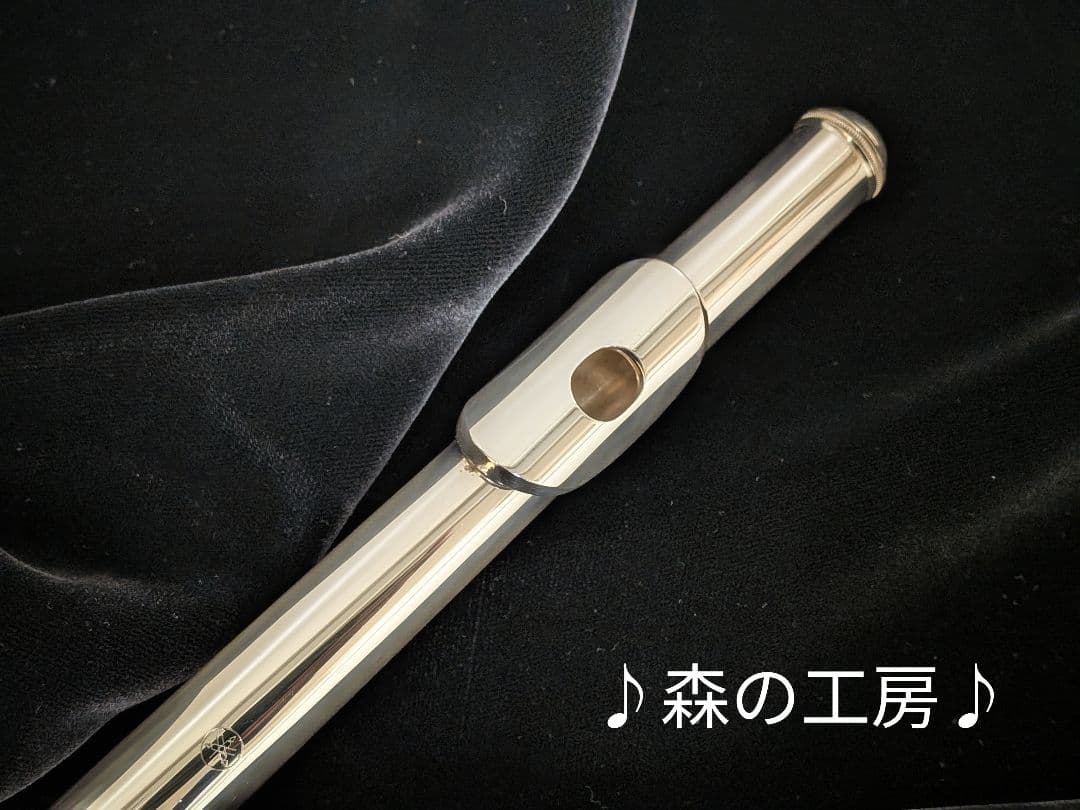 商談中【ゆう】銀メッキヤマハフルート YFL211S Eメカ