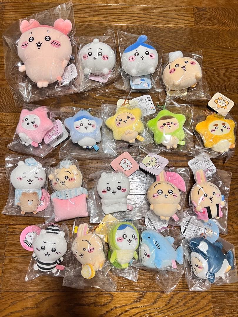 ちいかわ ぬいぐるみ マスコット19個セット