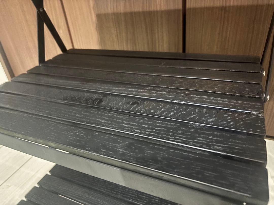 ANOBA（アノバ） BLACK EDITION ウッドラック3段