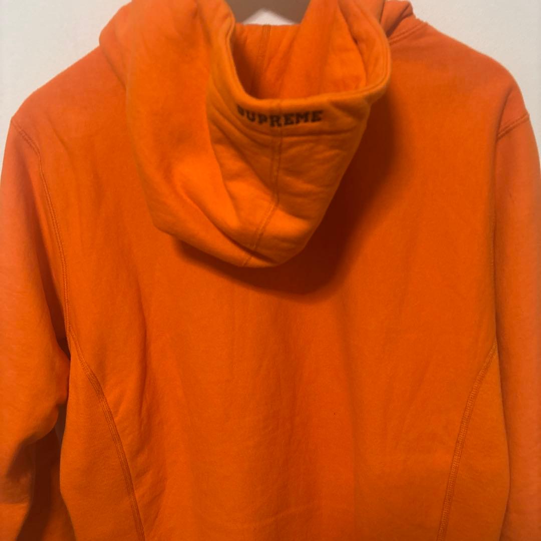 supreme PLAYBOY オレンジ フード付きパーカー