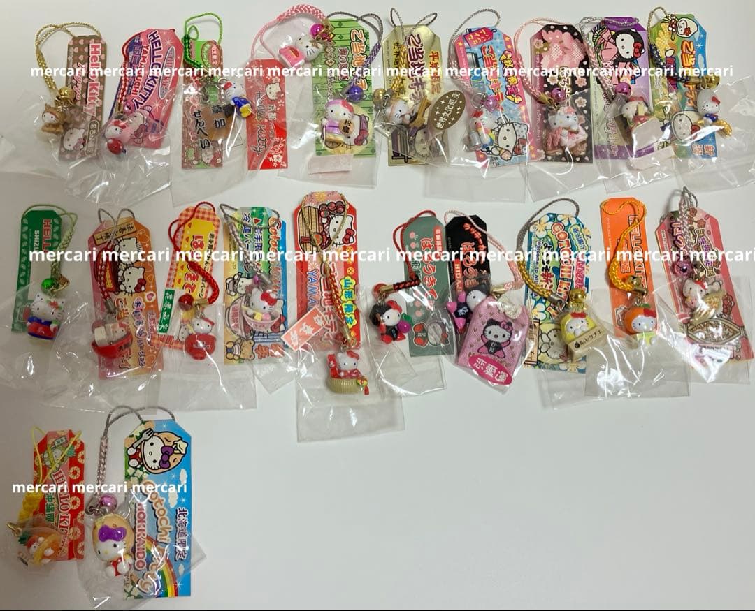 ご当地キティ 根付 ハローキティ ストラップ レア 貴重 レトロ 嶽本野ばら 他