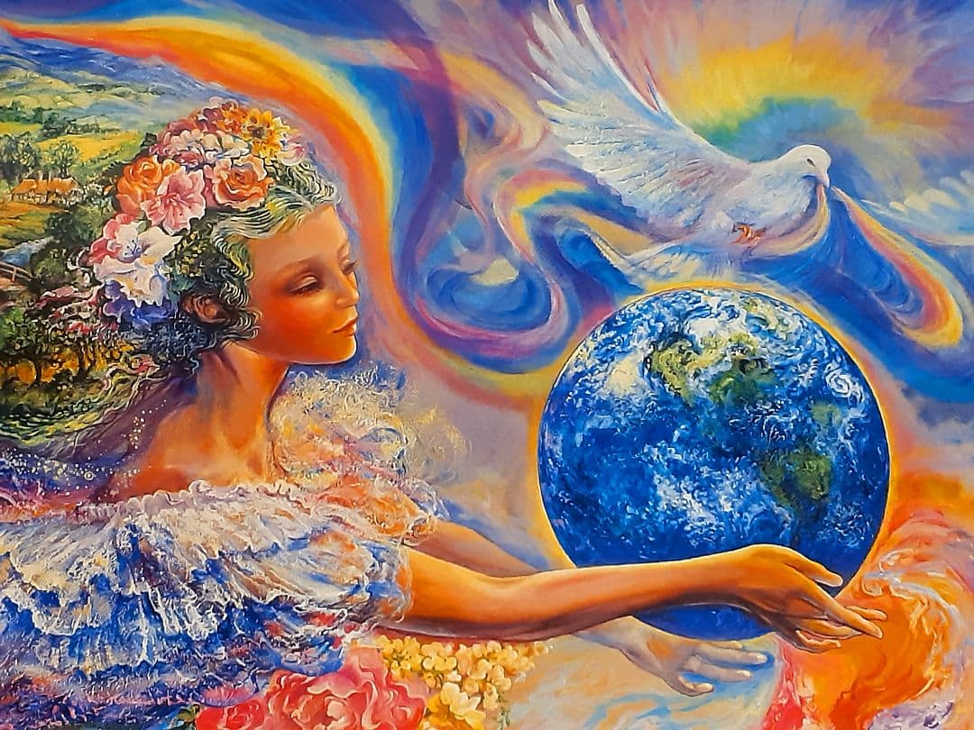 完全未開封✨廃番品!! ジョセフィンウォール 1000ピースパズル 地球の天使