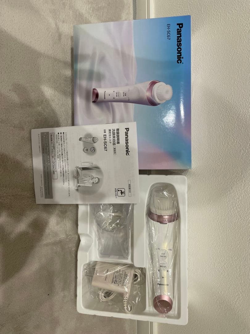 【未使用品】Panasonic EH-SC67 ピンク 洗顔美容器