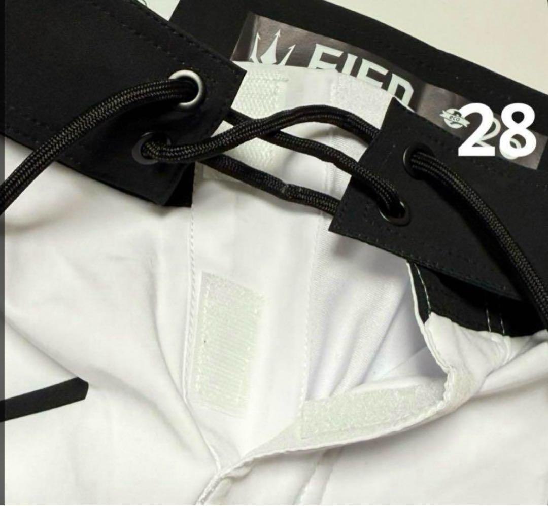 FIED ファイド サーフパンツ メンズ フィジーク ホワイトストライプ 水着