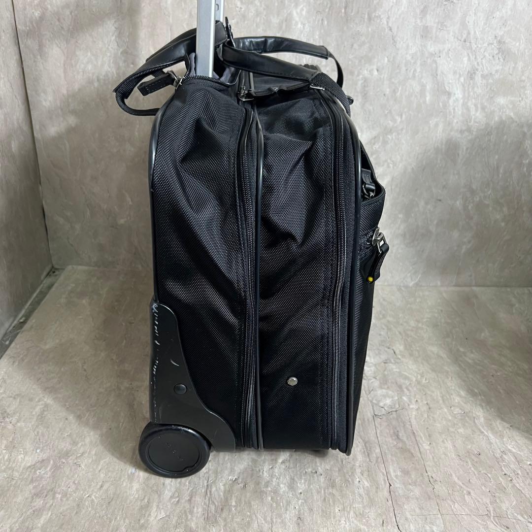 ACEGENE ビジネスバッグ キャリーバッグ 2輪 機内持込可 鍵付 出張