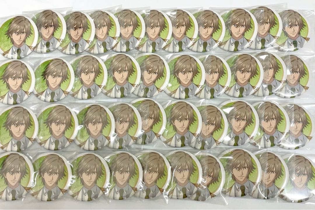 【白石蔵ノ介】新テニスの王子様　アニメイトポイント　缶バッジ