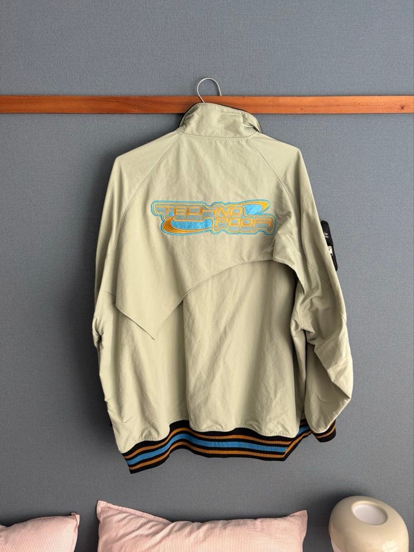 ずとまよ テクノプア バーシティジャケット Light Gray XLサイズ