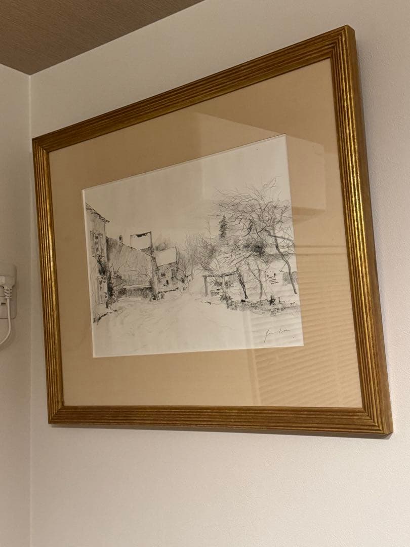 ベルナール・ガントナー　風景 Ⅲ デッサン BERNARD GARTNER