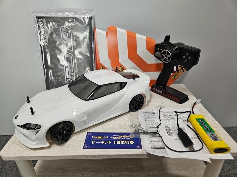 ヨコモ　スープラ　ホワイト　ドリフトパッケージ 2WD 組立済みフルセット