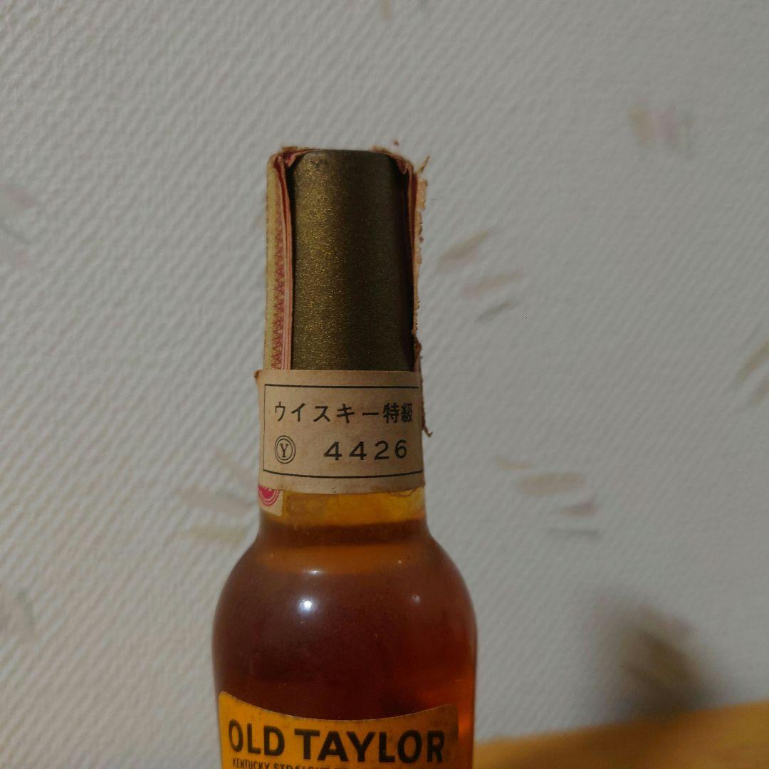 古酒未開栓オールド テイラー86プルーフ　OLDTAYLOR 86 PROOF