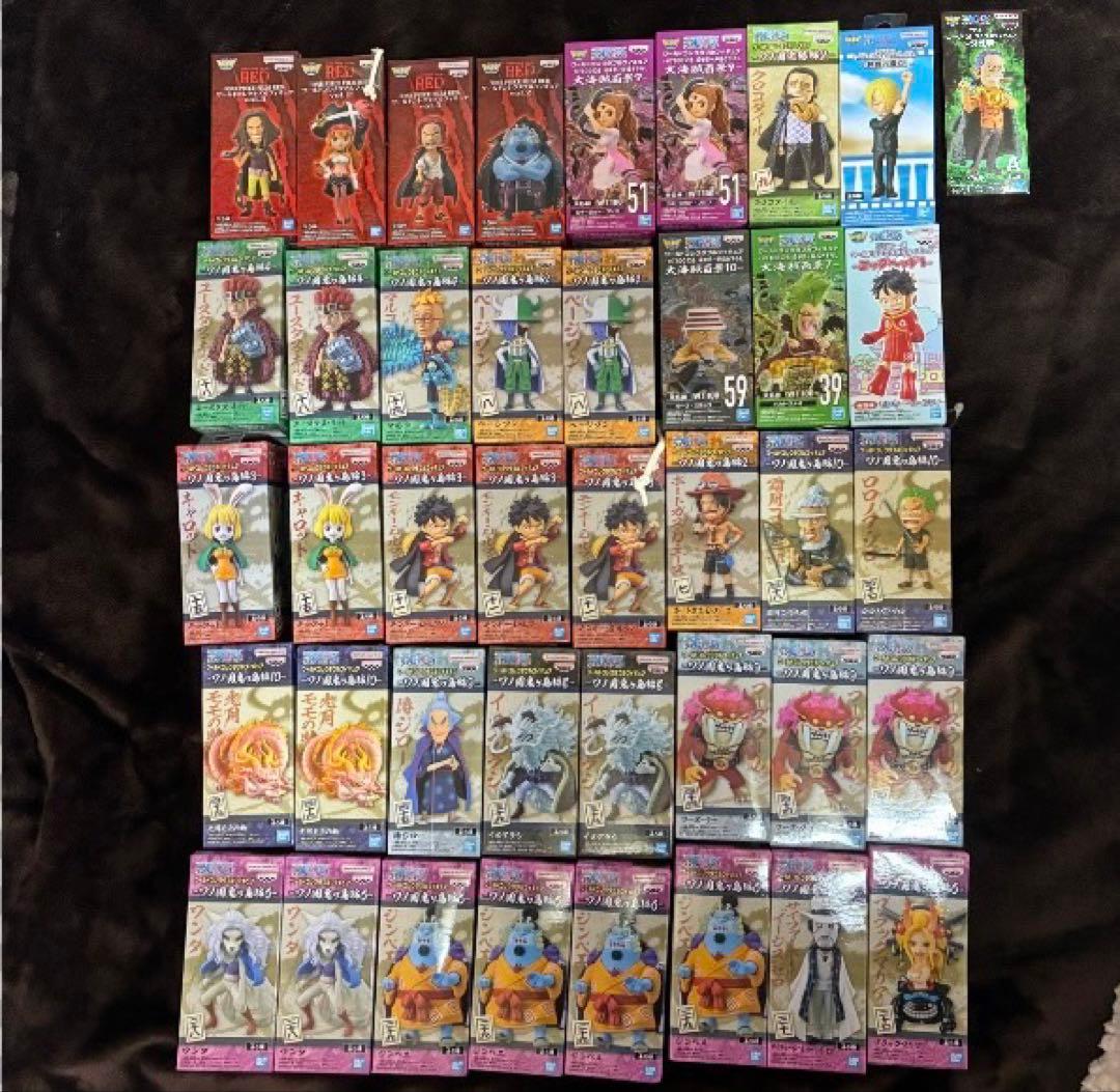 ワンピース ワールドコレクタブルフィギュア ワーコレ まとめ売り
