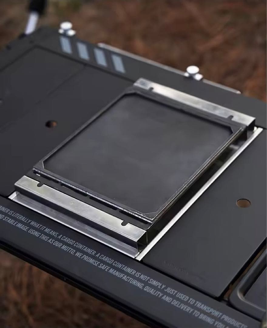 フラットバーナー専用鉄板 極厚 グリル Peak 収納袋付き