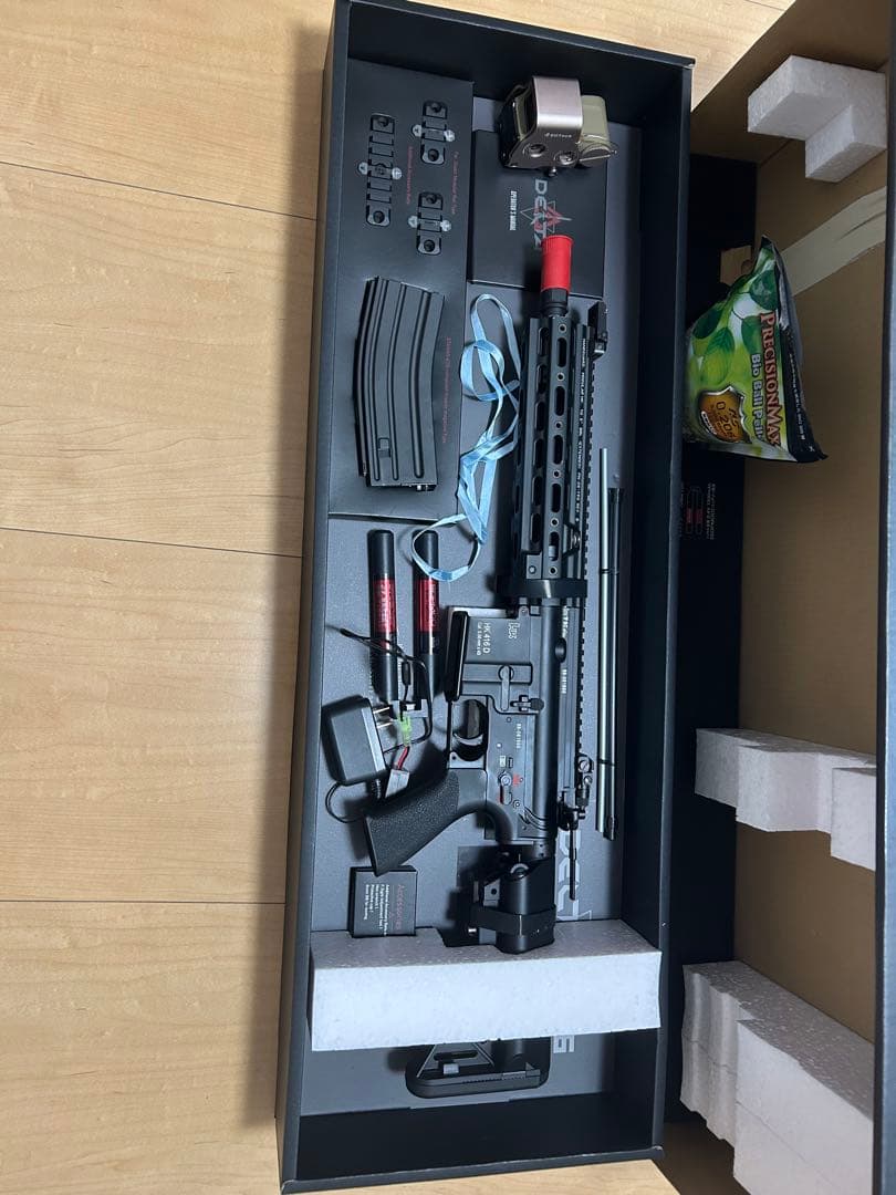 hk416 デルタカスタム　ブラック