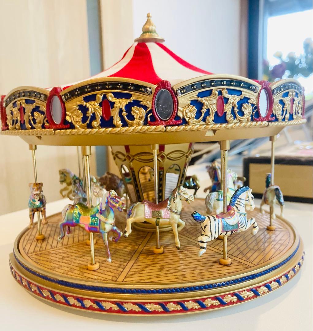 ☆ 美品！Mr.Christmas ミスタークリスマス メリーゴーランド ☆