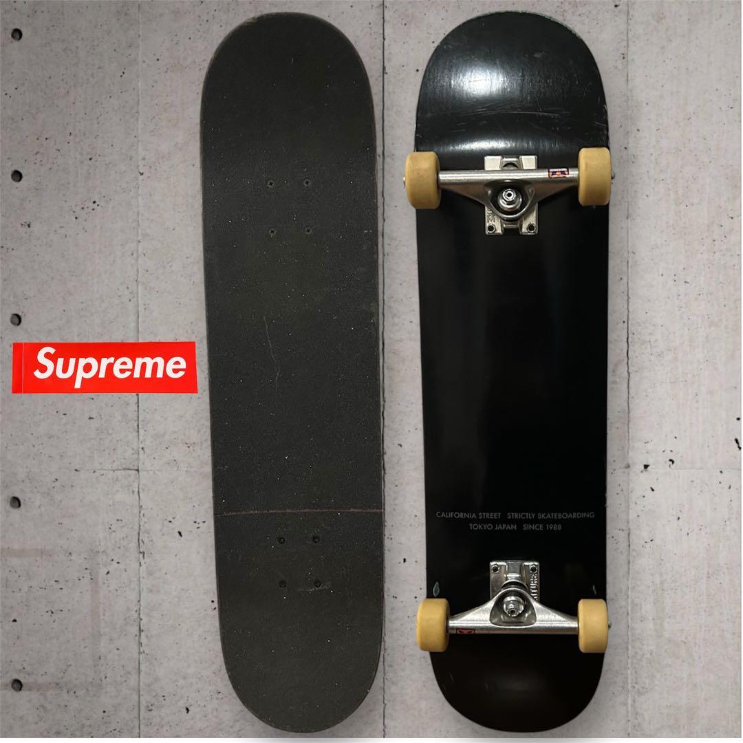 スケートボード コンプリート カリフォルニアストリート8.0inch ブラック