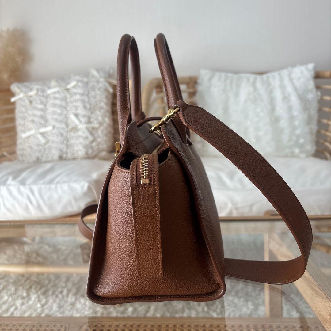 SAINT LAURENTサンローラン　ダウンタウン　ベイビー　ブラウンレザー