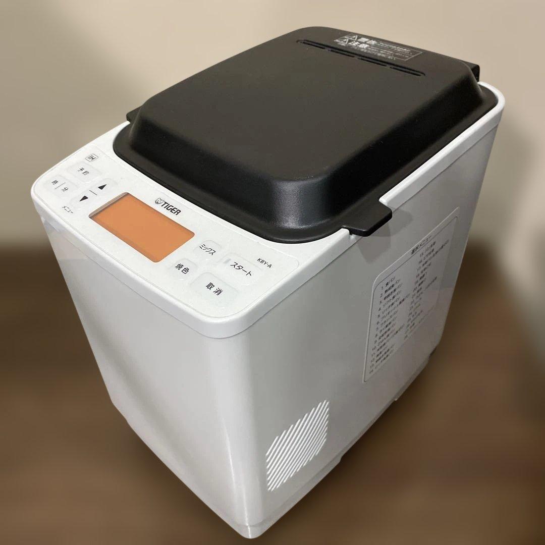 【極美品】Tiger KBY-A100 ダブルIH タイガー高級ホームベーカリー