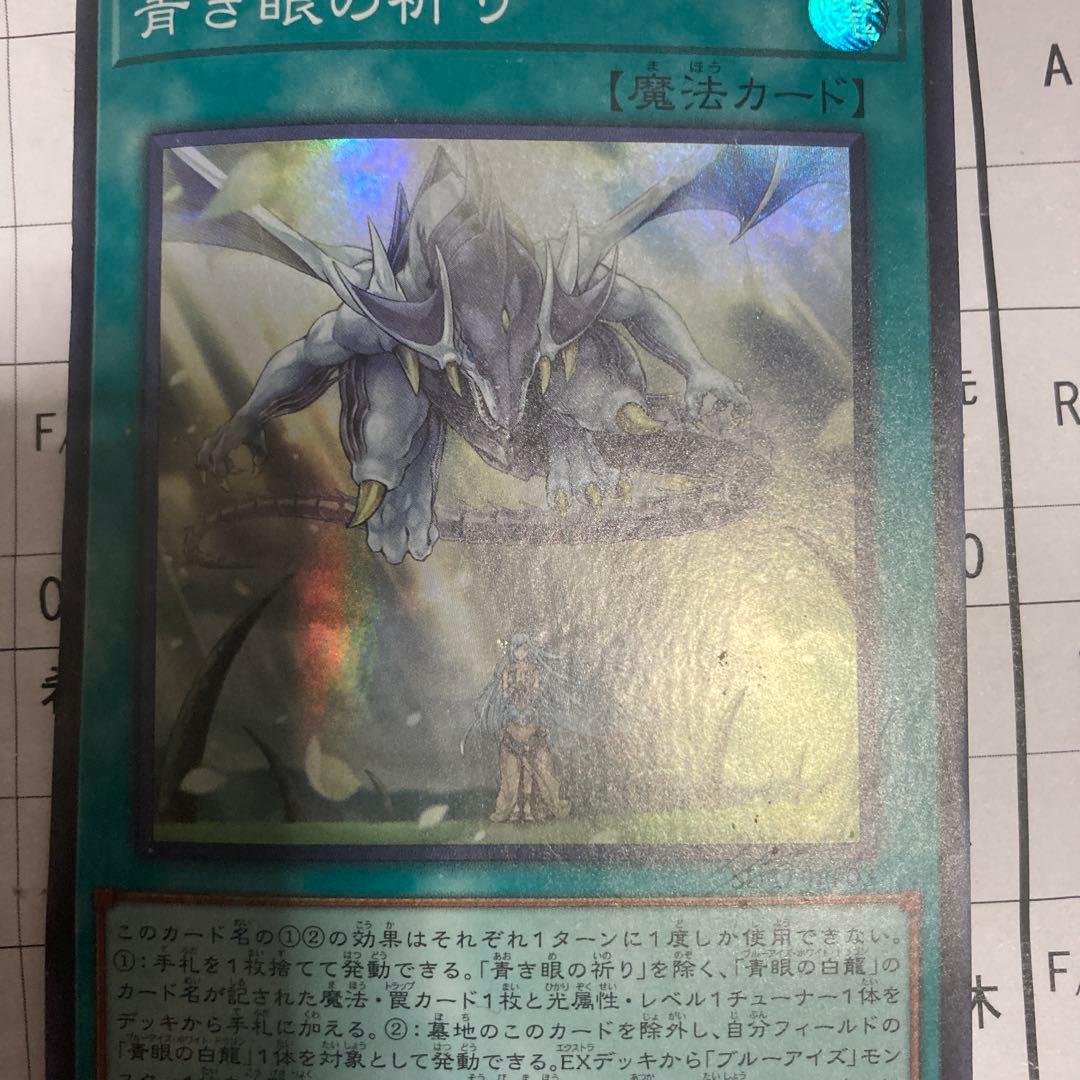 青き眼の亜白龍 サポート 魔法カード