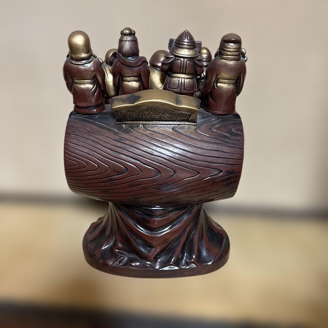 ★七福神の置物★高さ47cm 幅33cm☆縁起物☆ 商売繁盛・家内安全