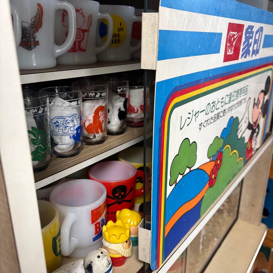 昭和レトロ　販促用看板　象印　ミッキーマウス　 非売品　1961年〜1974年