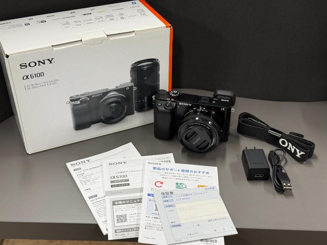 SONY α6100 ミラーレスカメラ SIGMAレンズセット