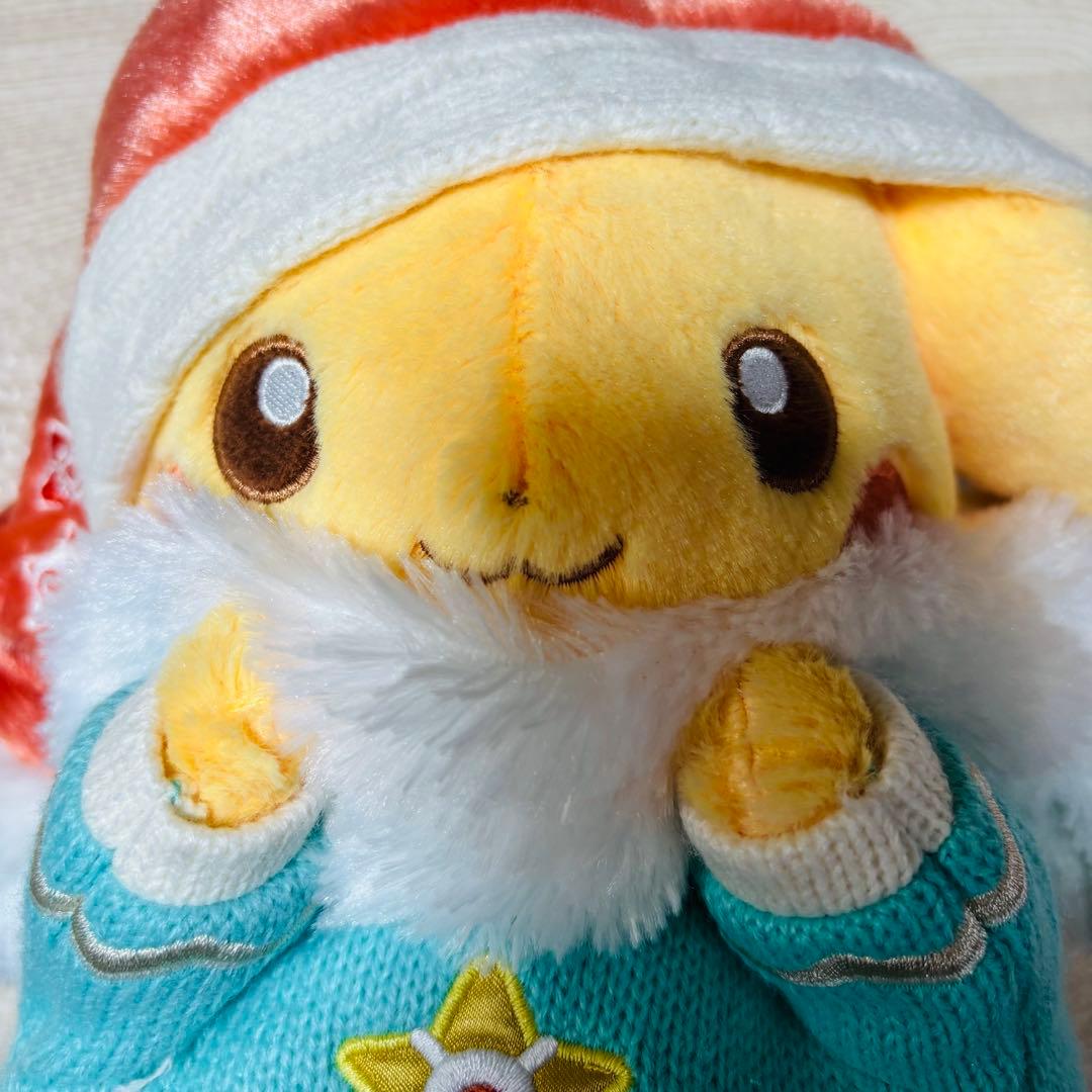 【ポケモンセンター】ピカチュウ クリスマス ぬいぐるみ 2024