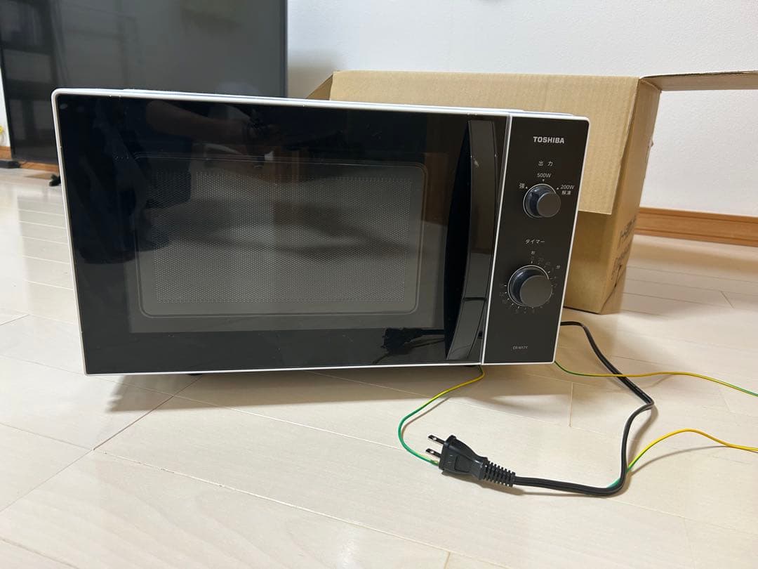 TOSHIBA♡電子レンジ ER-M17Y(W)⭐️美品
