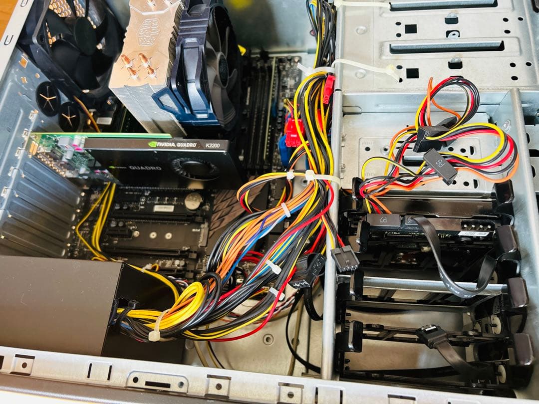 ★タワーpc マウスコンピュータMDV-QX9500SM2-WS-W7P【中古】