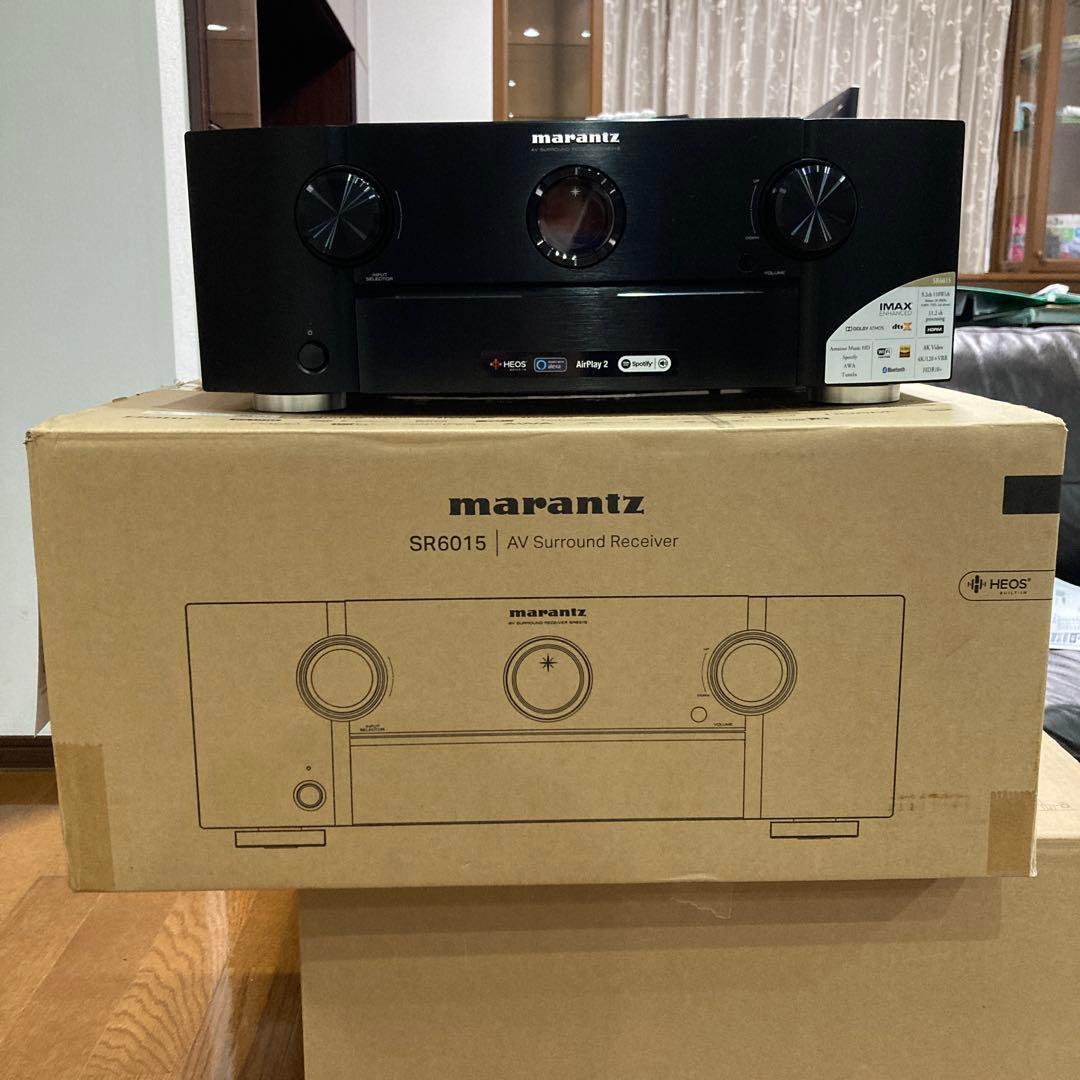 【元箱有・美品】SR6015 2021年製　Marantz AVアンプ