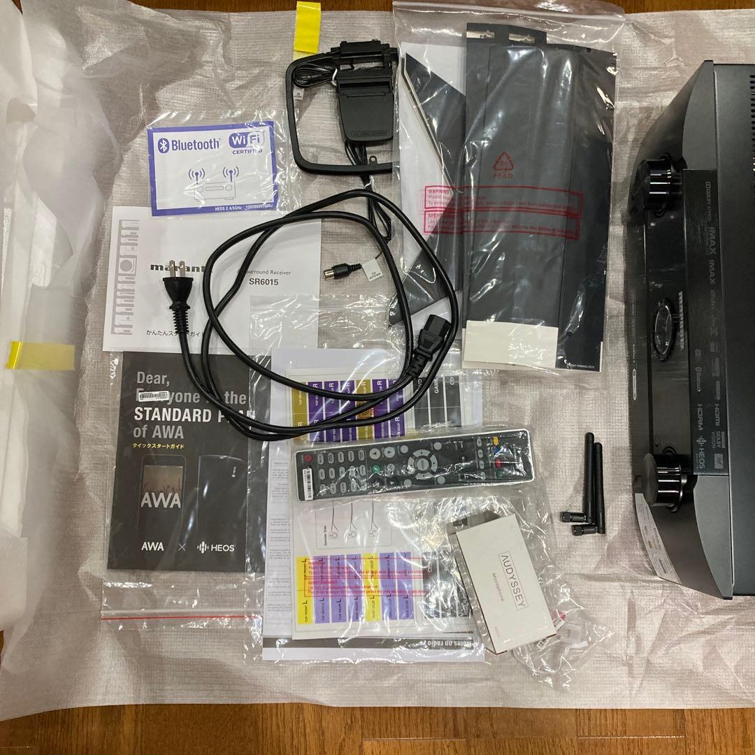 【元箱有・美品】SR6015 2021年製　Marantz AVアンプ