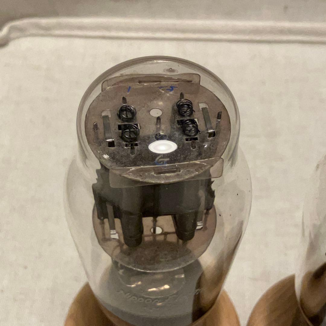 NEC 2A3 ペア（2本セット）中古品　動作未確認　真空管　3極管　出力管