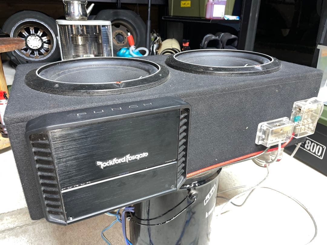Rockford Fosgate Punch ウーファー 2基　ロックフォード