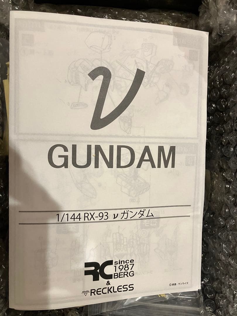 reckless νガンダム c3afa tokyoキャラホビ ガレージキット