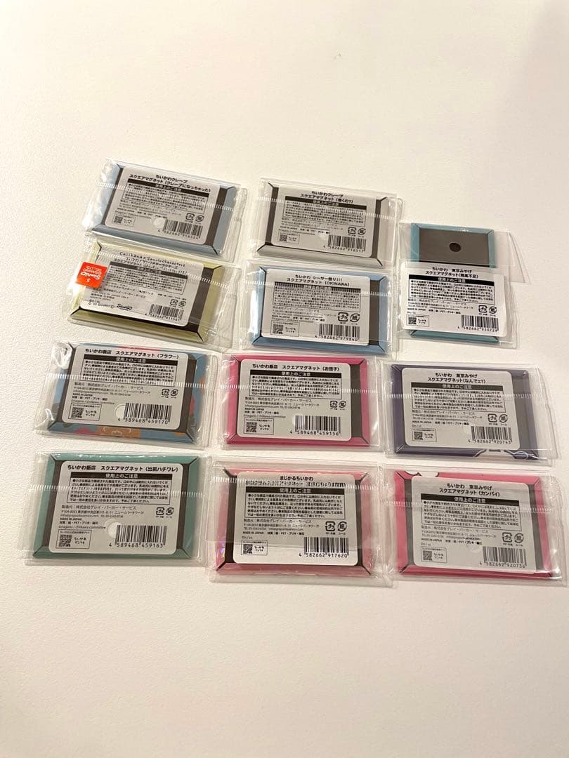 ちいかわ　スクエアマグネット　まとめ売り