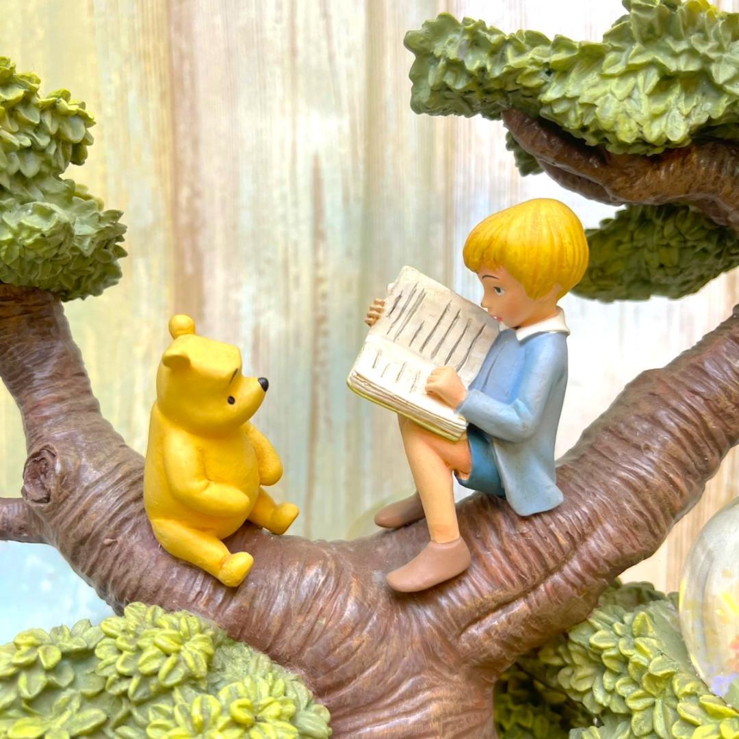 激レア★くまのプーさん スノーグローブ スノードーム★ディズニー ピグレット