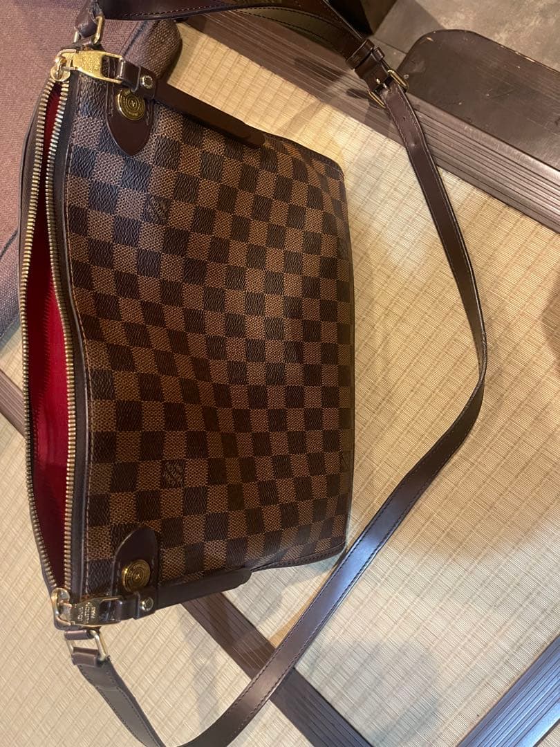 超希少　ルイヴィトン　ダミエ　新型　ドゥオモ　ショルダーストラップ