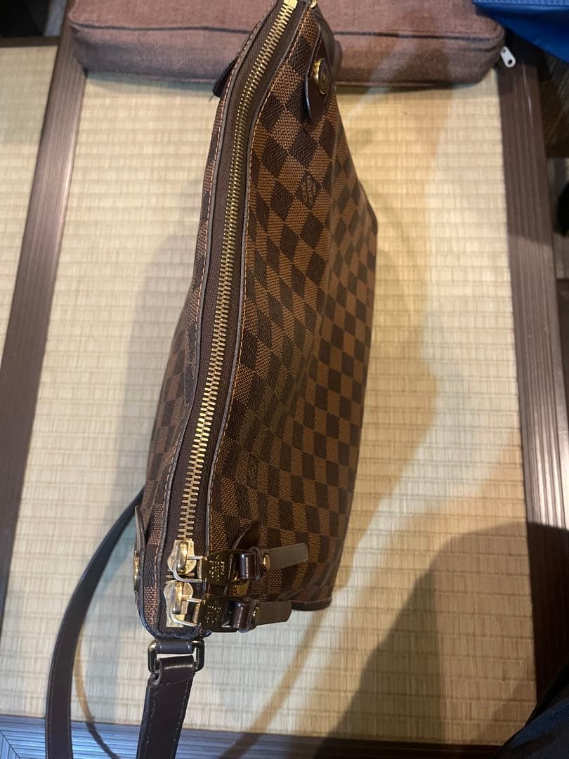 超希少　ルイヴィトン　ダミエ　新型　ドゥオモ　ショルダーストラップ