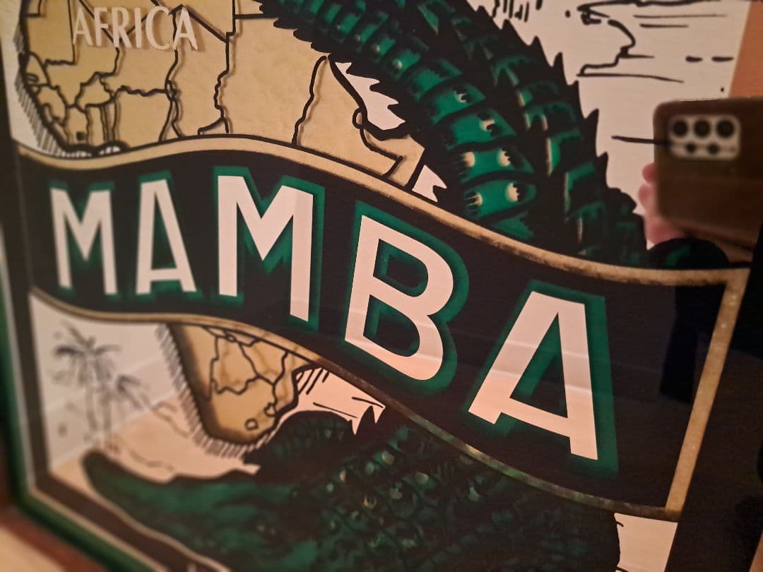 ヴィンテージパブミラー MAMBA