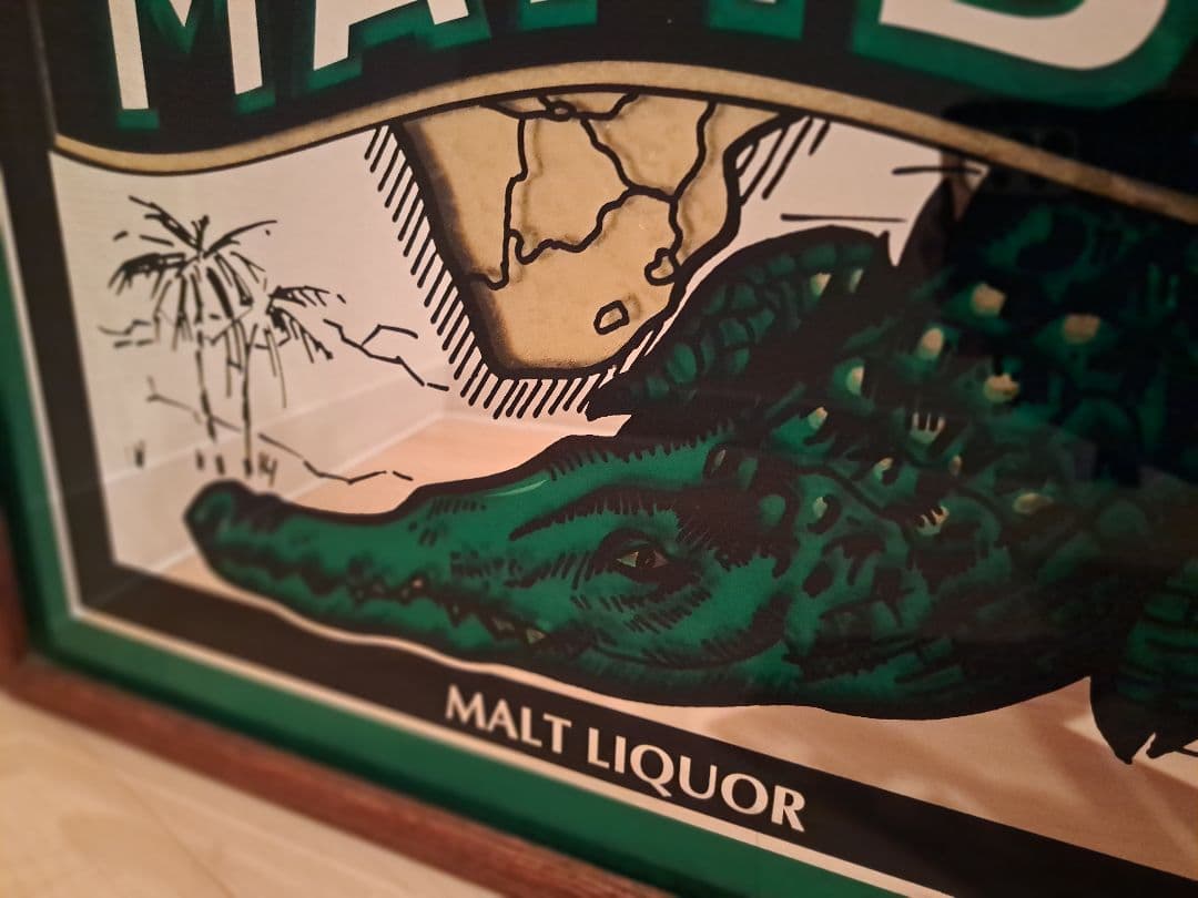 ヴィンテージパブミラー MAMBA