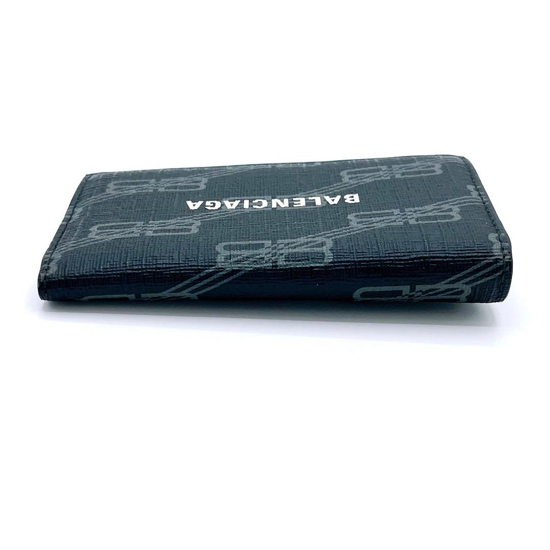 バレンシアガ 640537 レザー ロゴ 6連 キーケース