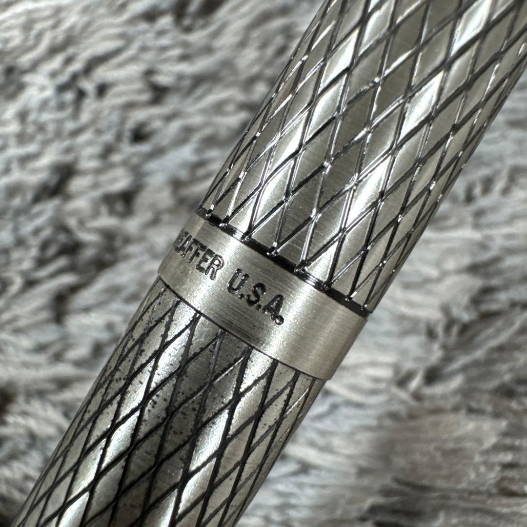 SHEAFFER シェーファー 14K 万年筆 STERLING SILVER