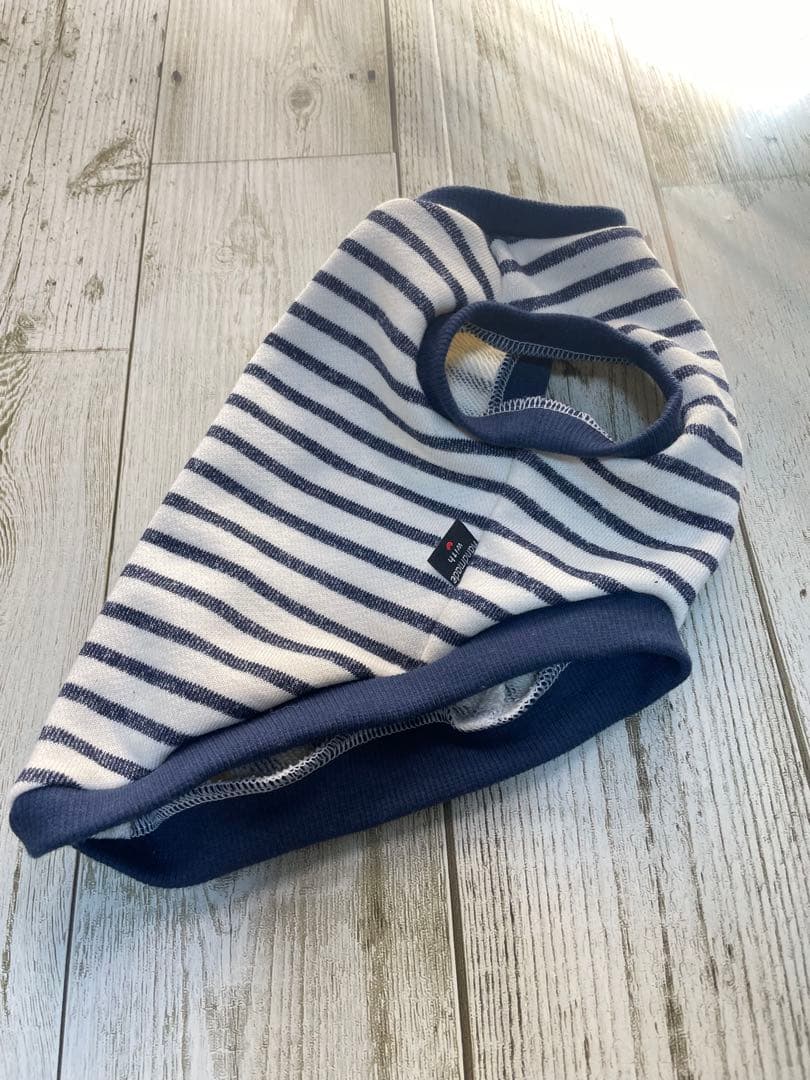 裏毛ボーダーニット