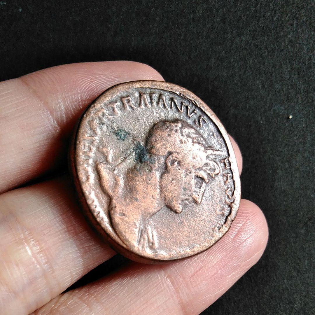 ローマ　　硬貨　特大　複製