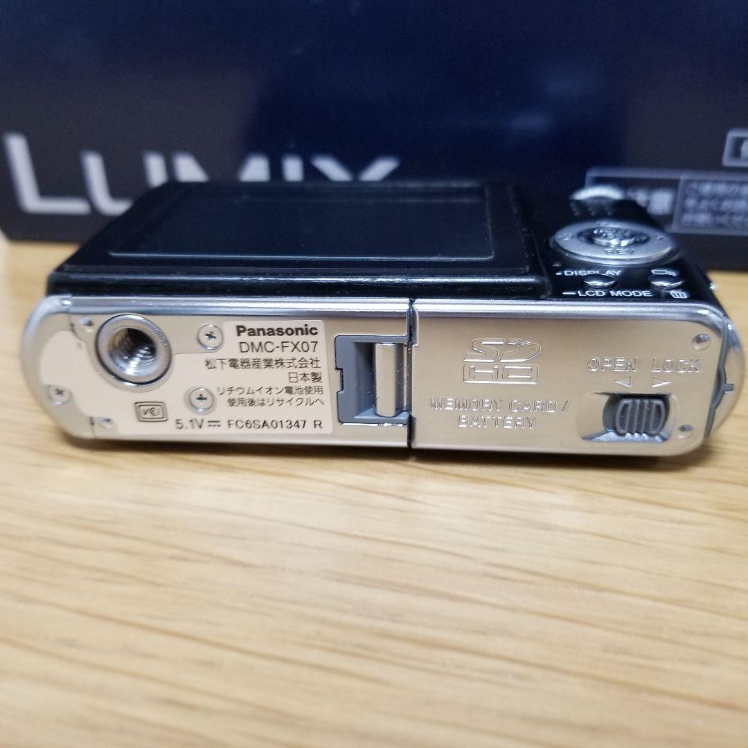 Panasonic LUMIX ルミックス コンデジ DMC-FX07 ブラック