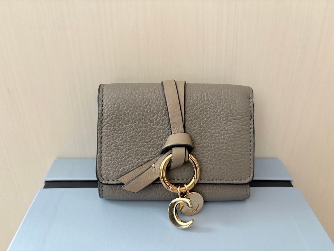 【美品】クロエ　三つ折り財布　スモールトリフォールドウォレット