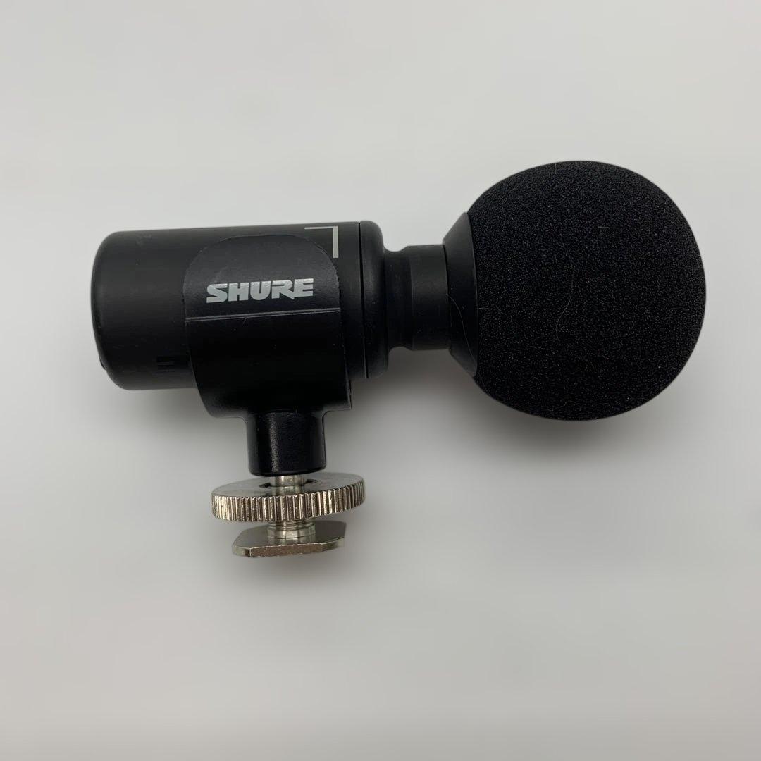 SHURE MV88+ ビデオマイク 外付けマイク コンデンサーマイク